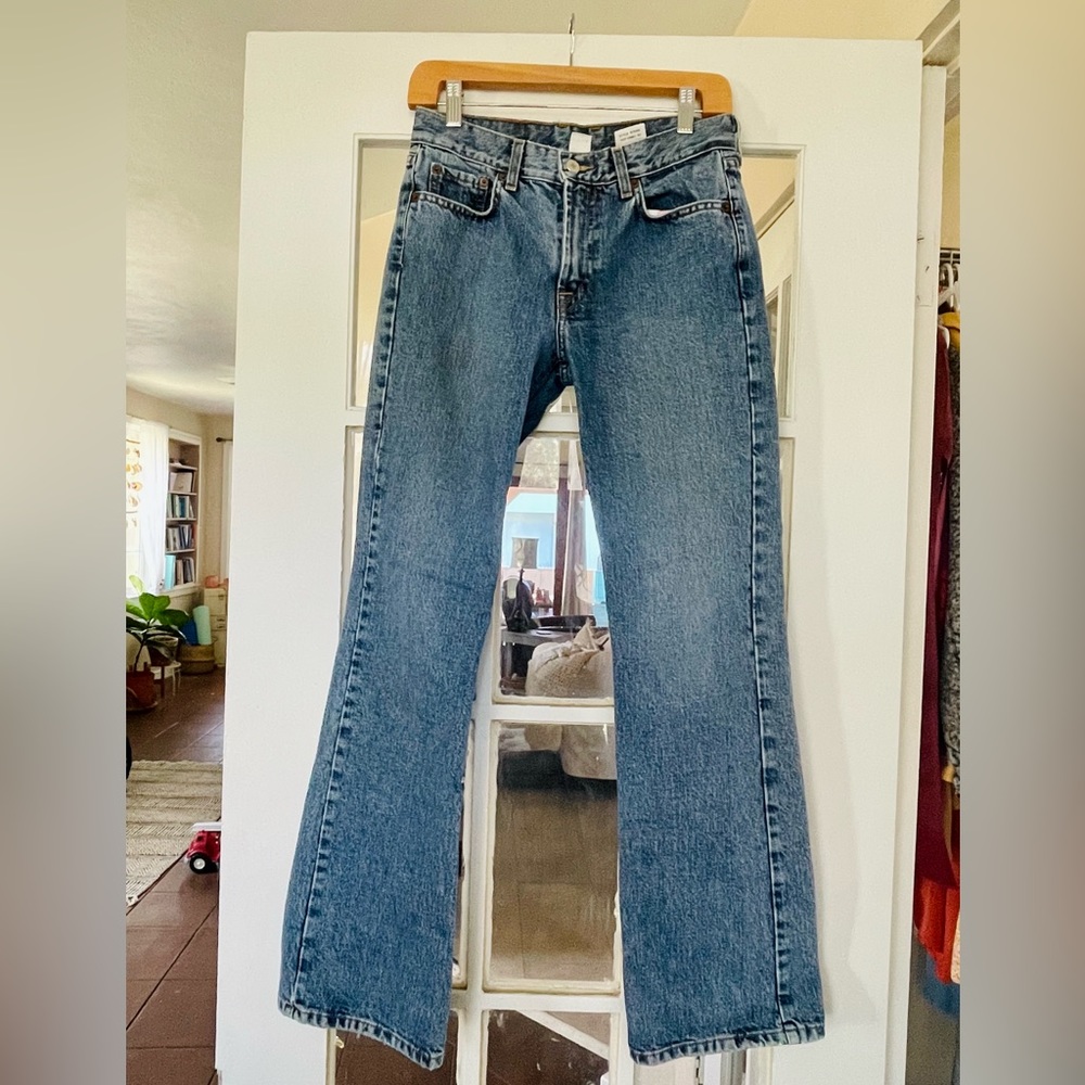VINTAGE Lucky Brand Plane Janes Flares Dungarees